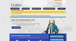 Desktop Screenshot of clarionins.com